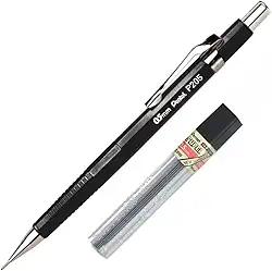 Pentel Lapiseira 0.5mm Preta + Grafite SM/P205-AM