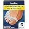 FLEXIFEET Separatore Dita Piede - Distanziatore Dita Piedi - 6 Pezzi Separatori, Divaricatore, Distanziatori, Separa, Separadita - Silicone Migliorato, 0% BPA, Taglia Unica