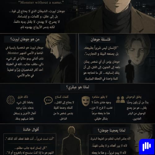 『قصة الوحش الذي بلا اسم | Monster | فلسفة يوهان』のカバーアート