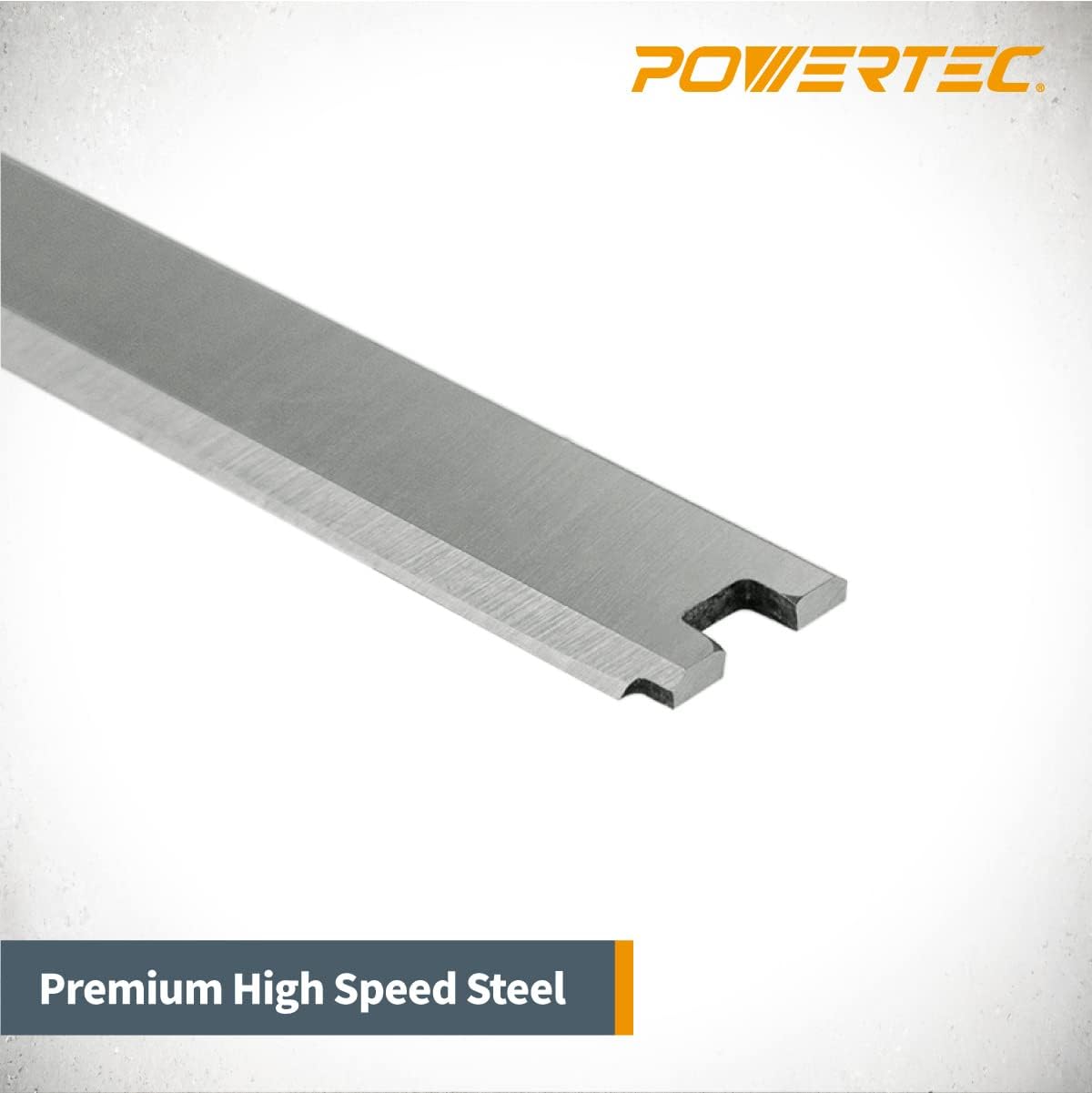 POWERTEC 13 Inch Planer Blades for RIDGID R4330, TP1300LS Planer, Replacement for AC20502 Planer Knives, Set of 3 (12828V)
