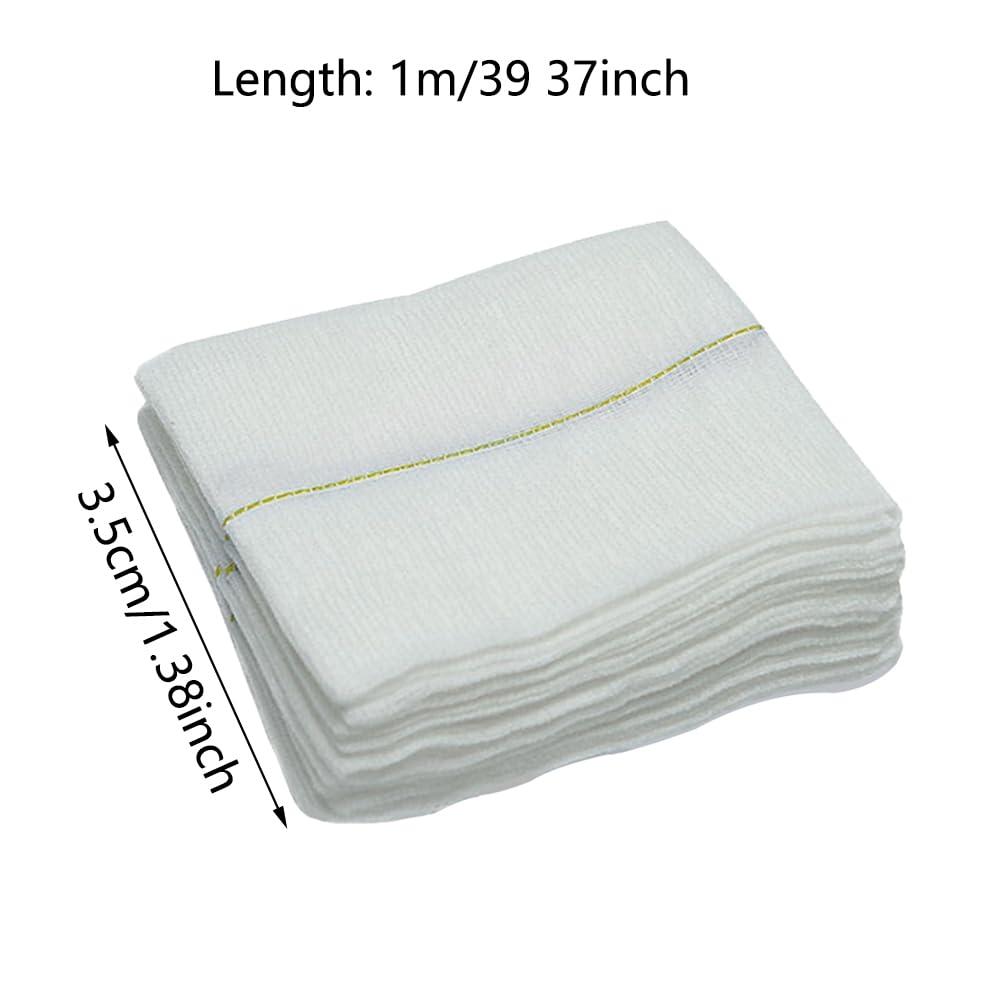 2 pz fasciatura coesiva, durevole fascia elastica impermeabile, elastico bendaggio per sport, nastro avvolgente da polso e caviglia, giallo 10,7 cm x 1m
