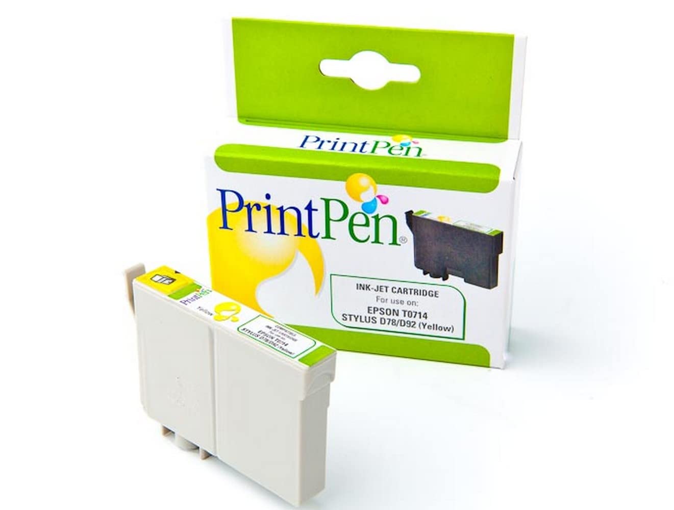 PRINTPEN EPSON T0714 Sarı Muadil Mürekkep Kartuşu