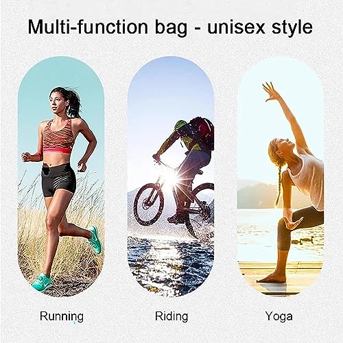 Lilyasion Drawstring Backpack, Drawstring Foldable Large Capacity Dry-Wet Separation Travel Sports Backpack (B) 6