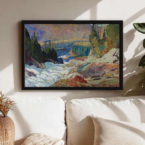 Toile chutes du fleuve Montréal MacDonald pour petits murs nus