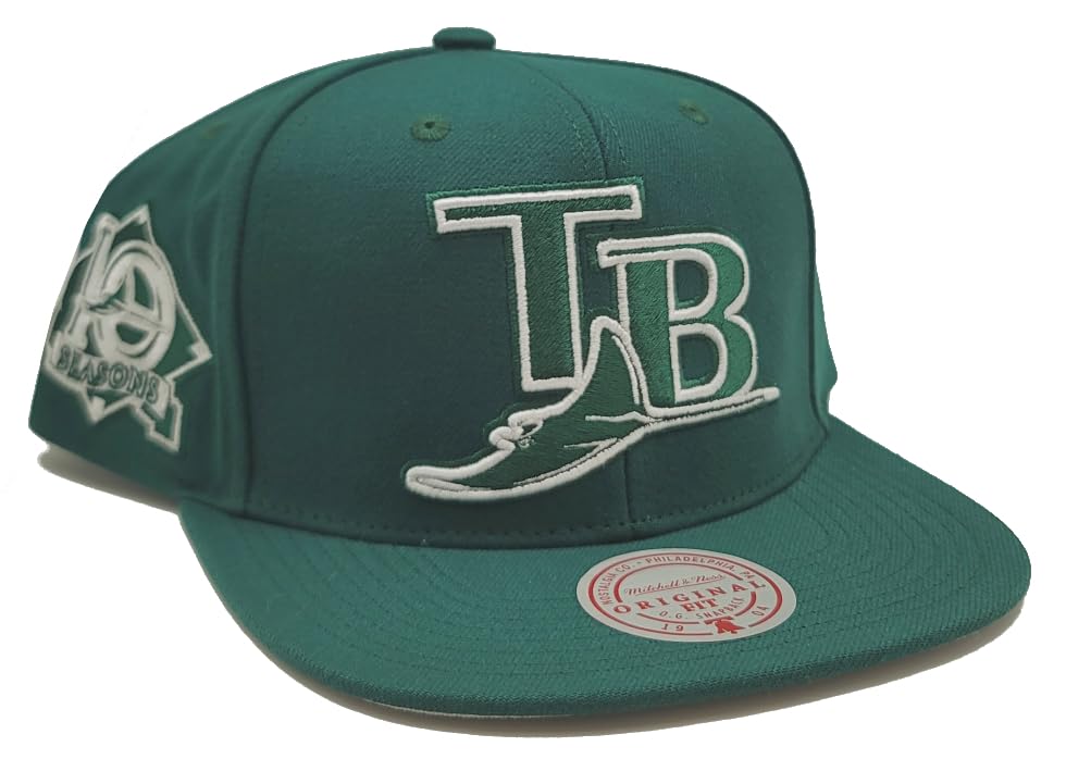 Gorra Snapback Mitchell & Ness Tampa Bay Devil Rays miniatura 4
