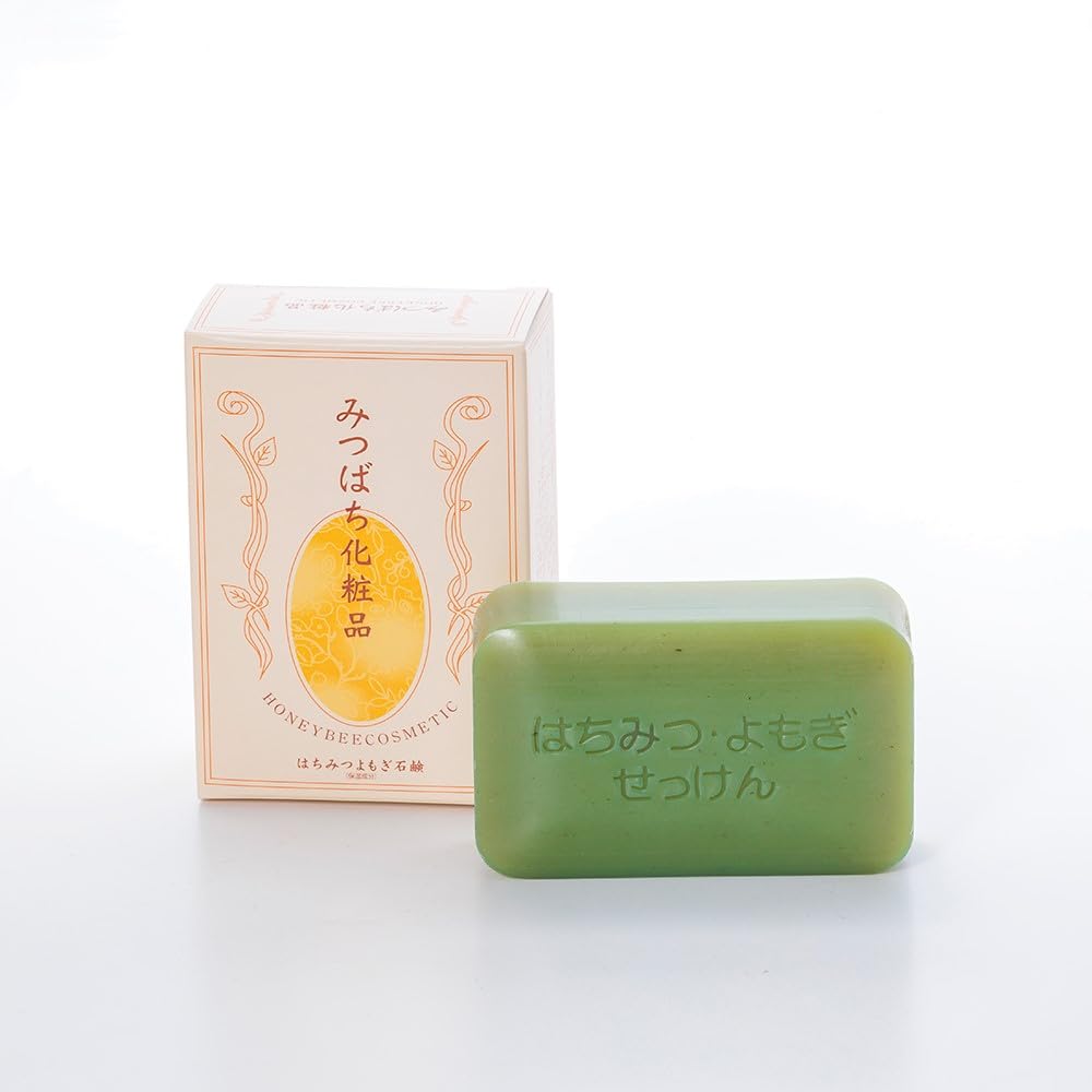 Amazon | 杉養蜂園 はちみつよもぎ石鹸 100g | 杉養蜂園 SUGI BEE