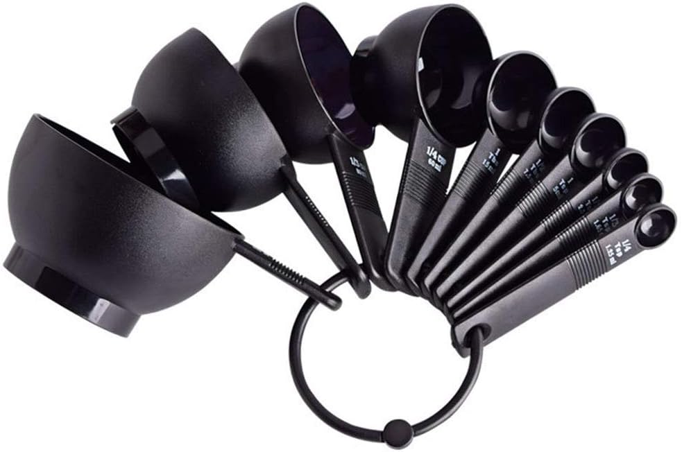 Khandekar Set of 10 Measuring Cups for Kitchen use Plastic Measuring