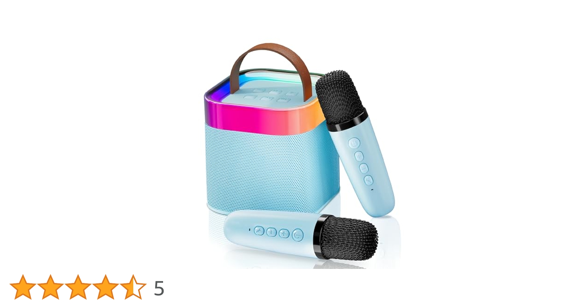Amazon | Verkstar カラオケセット 小型 PAセット スピーカー