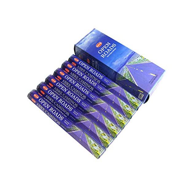 Open Roads - Box of Six 20 Stick Tubes - Hem Incense
