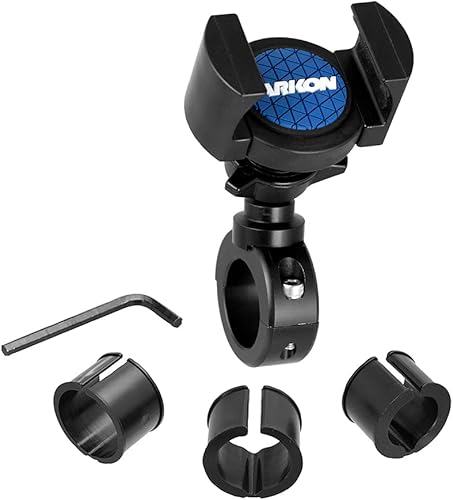 Miniatura 1 de ARKON Mounts RoadVise - Soporte de teléfono para motocicleta para iPhone X 8 7 6S Plus iPhone 8 7 6S Galaxy S8 S7 Note 8 (RVMC2B)