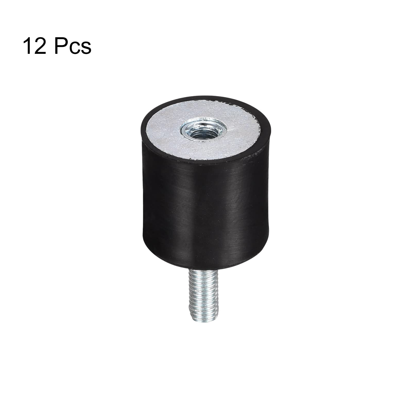 Lot De 12 Boules Anti-vibrations En Caoutchouc – M3,5 X 13 Mm, Pour Drone FPV, Cardan Et Contrôleur De Vol (noir)