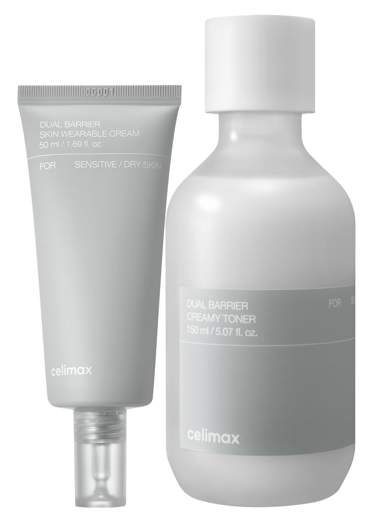 Amazon.com: celimax Dual Barrier Creamy Toner + Dual Barrier Skin