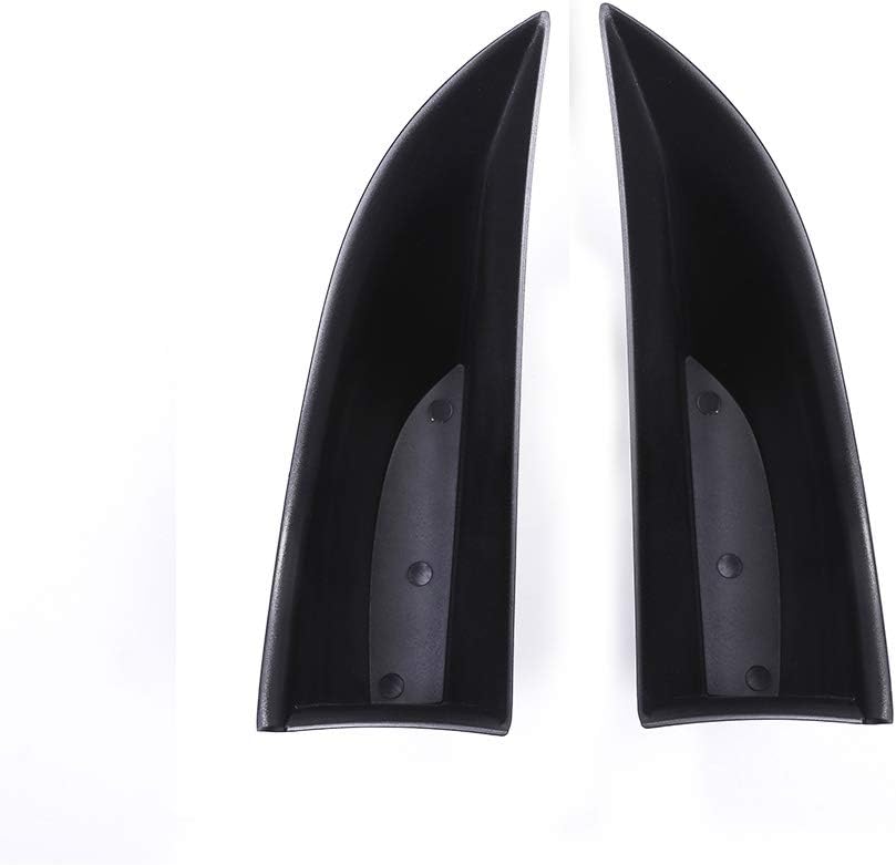 YIWANG Car Front Rear Door Storage Box Container Holder Tray for Mercedes Benz W222 S-Class S300 S320 S350 S400 Car Accessories (Rear Black)