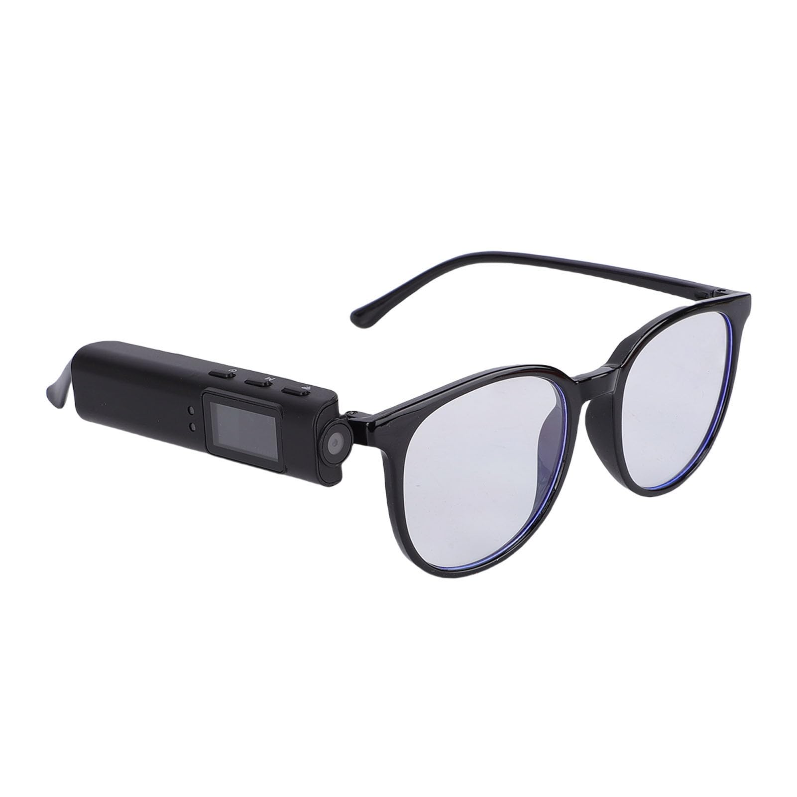 Portable Camera Glasses, 2.7K HD 12MP Video Recording Glasses with 110 Degree Wide Angle Lens and Smart Noise Cancellation, for Vlog Sports Bike Riding (Without Memory Card)-image-43