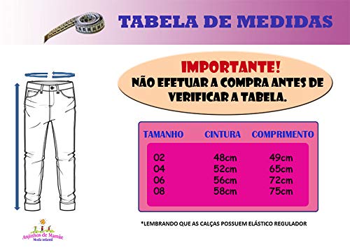 3 Calcas Jeans skinny Infantil Masculina Meninos Tamanho: 06