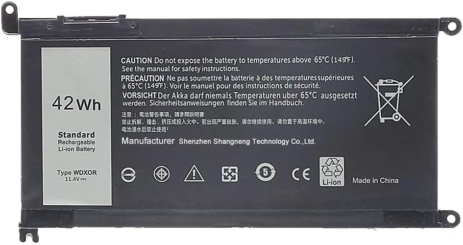 Generic WDX0R Replacement Laptop Battery For Dell Inspiron 13 15 5000 7000 Series 5570 7579 7378 5567 7573 5565 5379 5378 Latitude 3490 3590 3340 3400 3390 3500 3190 Vostro 5468 5568 P69G 3CRH3 @ Best Price Online | Kenya