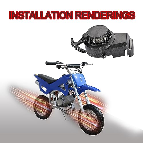 Lanceur pull start métallique pour résoudre les problèmes de démarrage des mini quads