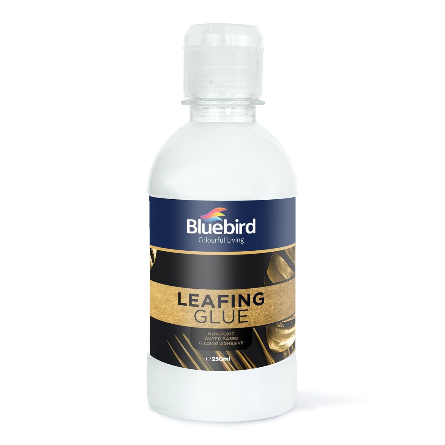 Bluebird Gold Leaf Adhesive 8.5 Fl Oz / 250ml Gilding Adhesive, Leafing Glue for Art and Craft
