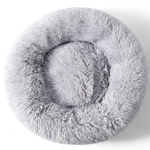 Zhoothyomiru Cat Bed Small Donut Dog Bed Dog Sofa Cat Cave Pet Bed Cave Doughnut Warm Pet Cushion Within 3KG