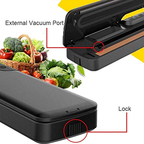 Vacuum Sealer Machine, Food Fresh Preservation Voedsel vacuümafdichting machine,huishoudelijke automatische machine voor… - Afbeelding 4