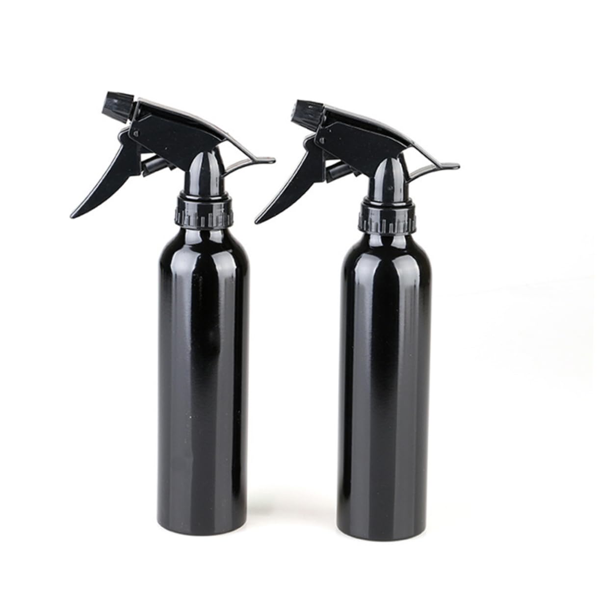 Pulvérisateur Aluminium 250 Ml Noir | Bouteille Vide Rechargeable, Brume Fine | Pour Plantes, Voyage, Camping