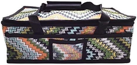 Insulated Casserole Carrier with ID Window by Savvy Culinaire