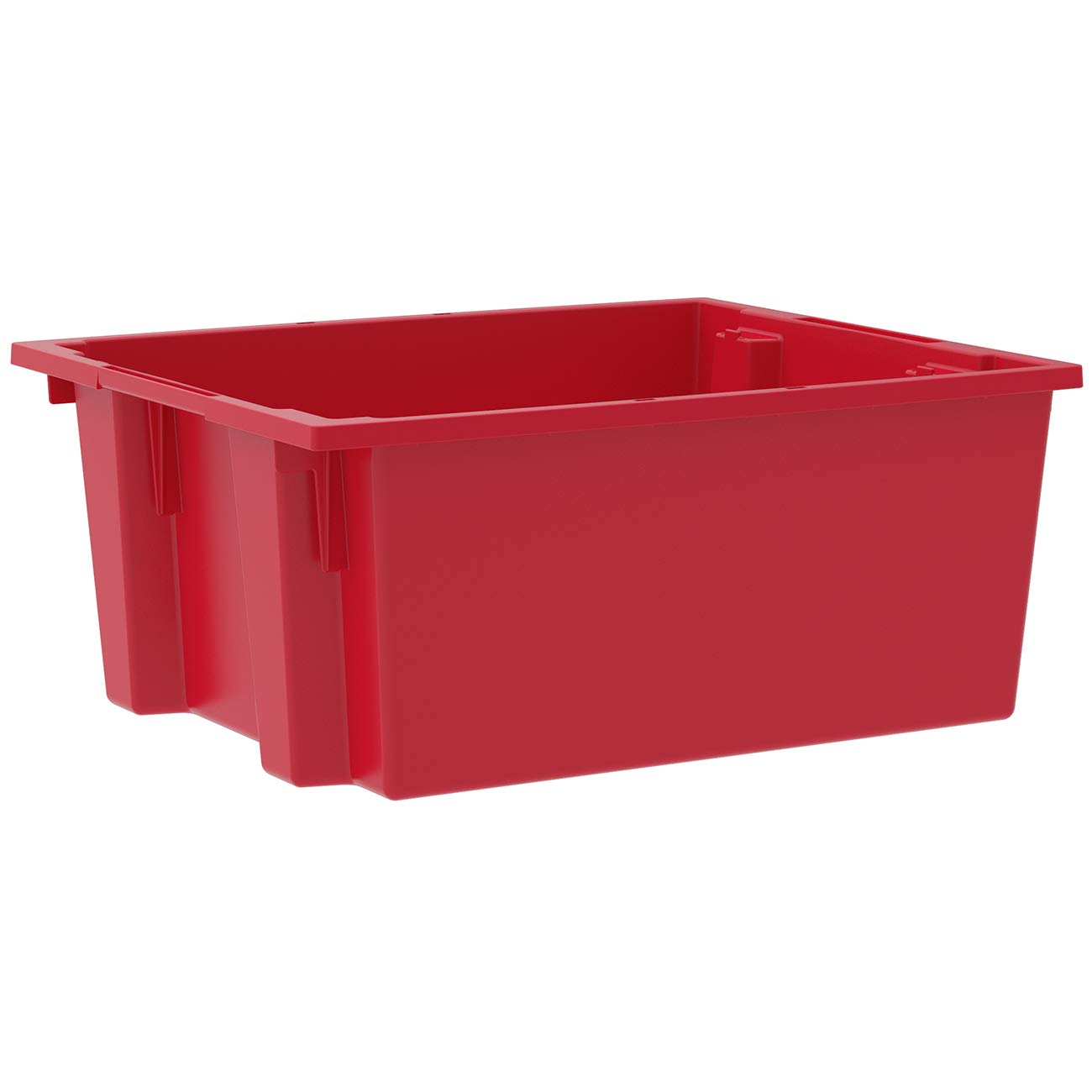 Akro-Mils 35225 Nest and Stack Plastic Storage Bins, Heavy Duty Industrial Strength Totes for Storage, Transportation and Material Handling Boxes, 23-
