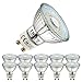 EACLL Bombillas LED GU10 4000K Blanco Neutro 5W Fuente de Luz 495 Lúmenes Equivalente 50W Halógena. AC 230V Sin Parpadeo Focos, 120 ° Spotlight, Blanca Neutra natural Lámpara Reflectoras, 10 Pack
