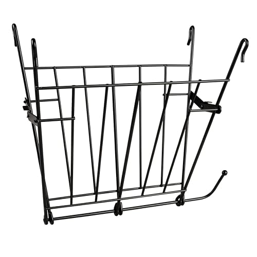 duvoplus, Estante de heno de Metal Negro, 19 x 18 x 11 cm, dispensadores de Alimentos