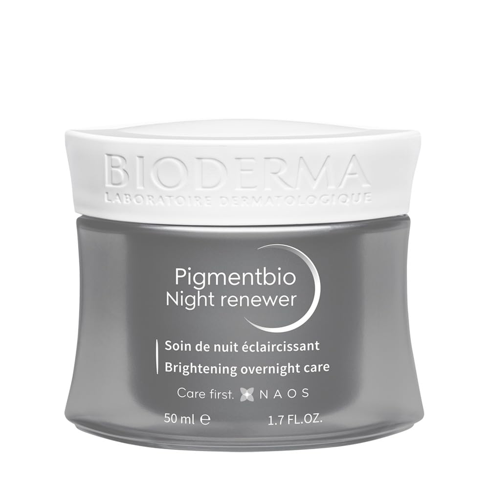 BIODERMA Pigmentbio Night Renewer aufhellende Nachtcreme für zu Pigmentflecken neigende Haut, 50 ml Crème