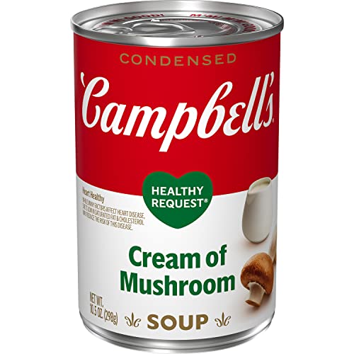 Image of Campbell's Condensed Heart Healthy Cream of Mushroom Soup, 10.5 oz Can
