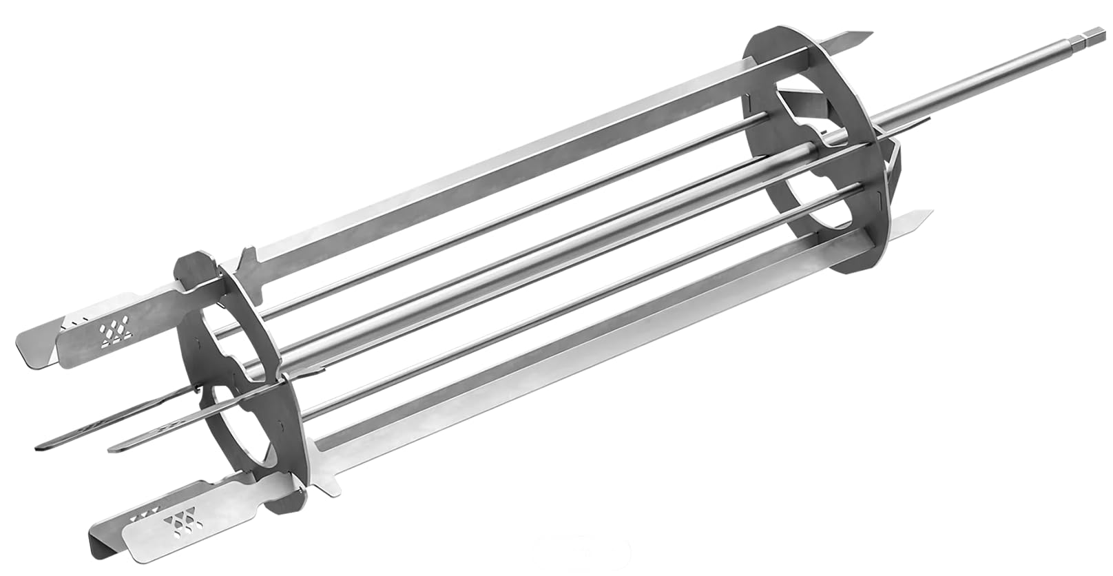 Breeo Rotisserie Skewers - Rotisserie Grill Accessory for Chicken, Turkey, BBQ, Kabobs - Live Fire Cooking Accessories - Skewer Accessory Only