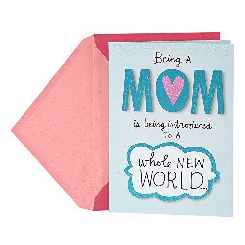 Hallmark 1st Mother's Day Card (Being a Mom), Happy 1st Mother's Day (0429MBC5112)