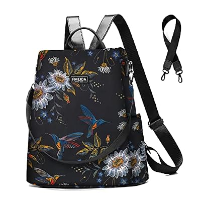 Fmeida Zaino Donna Antifurto Borsa Tracolla Zainetto Viaggio Impermeabile