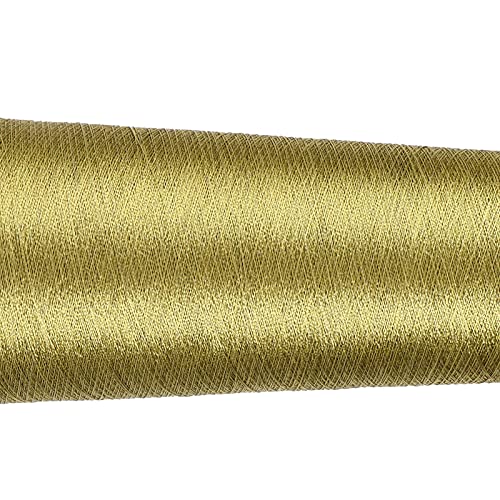 Hilo de coser Pssopp de poliéster para máquina y mano con 1 bobina en color dorado miniatura 7