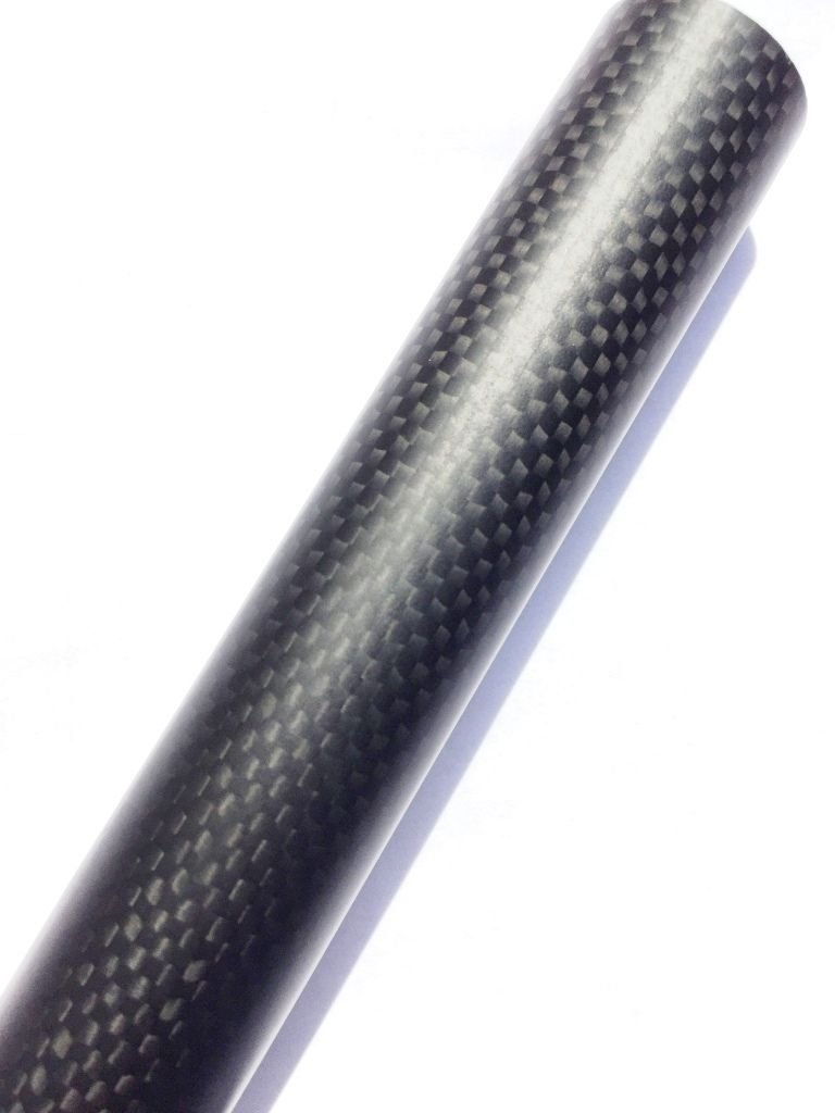Sehr robust Voll Carbon Sattelstütze 27,2 x 350 mm (Matt) Sport & Freizeit