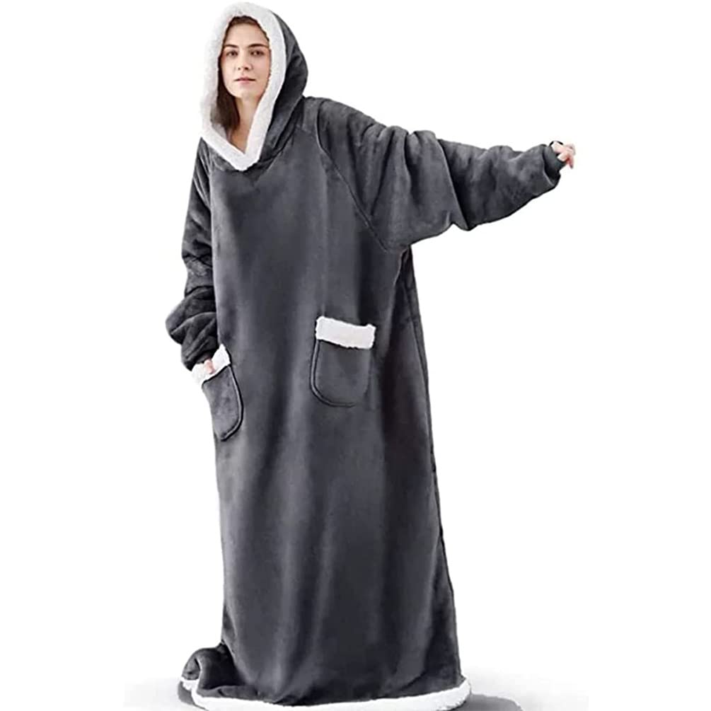 Youlikeextra Long Hoodie Blanket For Men Women Oversized