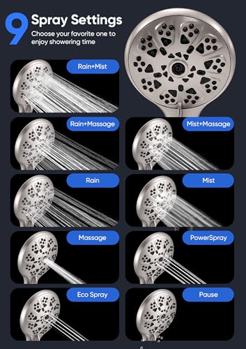 Image of Rain Shower Head with Fixed Showerhead