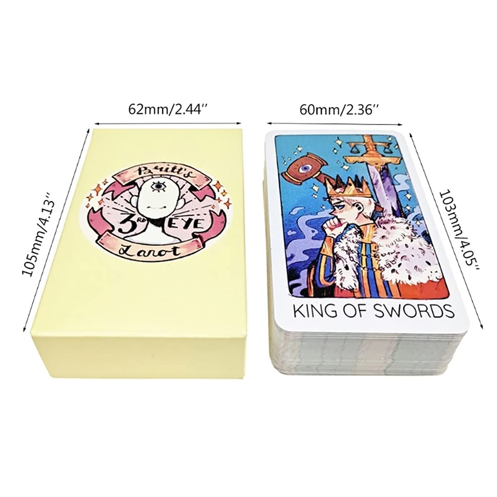 [正規品・入手困難]Britt’s Third Eye Tarotタロットカード Amazon.com: NUSHAO Britt's Third Eye Tarot - Tarot Cards for