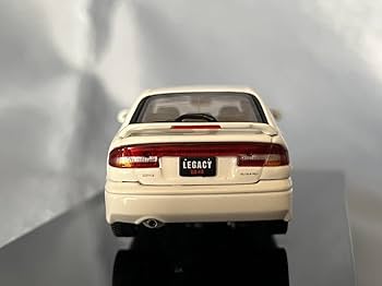 Amazon | オートアート製スバル レガシィB4 白1999年 1/43 | ミニカー