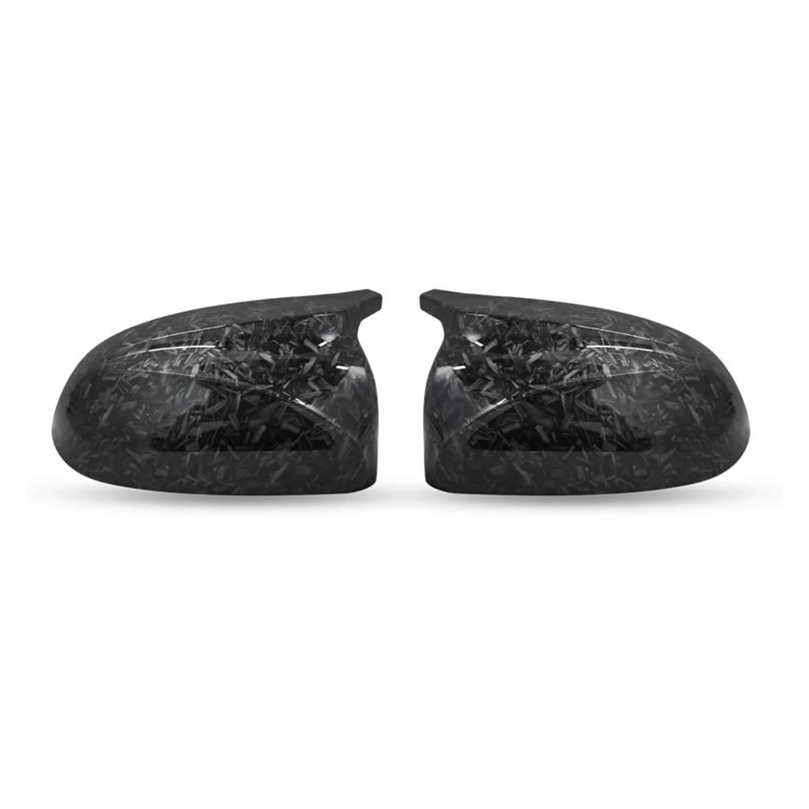 Coques rétroviseur d'aile X3 G01 G08 X4 G02 anti rayures style carbone forgé