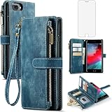 amazon coque iphone 7 plus 【Conception de portefeuille】: Le portefeuille est très pratique, comprenant 10 Fentes pour cartes, 1 compartiments pour billets et 1 compartiment à fermeture éclair. Plusieurs Fentes peuvent contenir des cartes de crédit, des cartes d'identité, des espèces et plus encore, répondant pleinement à vos besoins quotidiens sans porter de portefeuille.