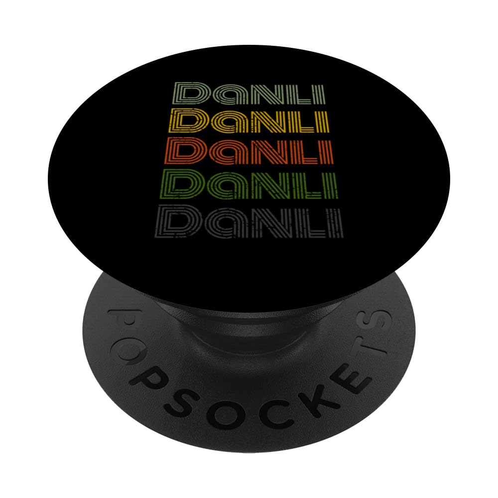 Honduras 70's City Retro Vintage Danli PopSockets Swappable PopGrip