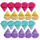 BS-MALL Makeup Sponge Set 20 Pcs – Premium Portable Super Soft Triangle Puff for Flawless Makeup Application,Beauty Cosmetic Applicators For Daily Use (Multicolored)