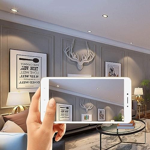 LED Plafonnier Intégré 15W Spot de Plafond Encastrable Variable Warm Light 2pcs - 4