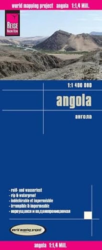 Angola GPS: world mapping project (Angola (1:1.400.000))