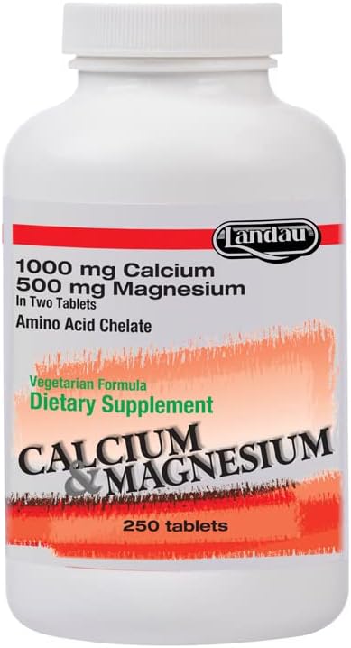 Landau Kosher Calcio y Magnesio 500/250 250 TAB