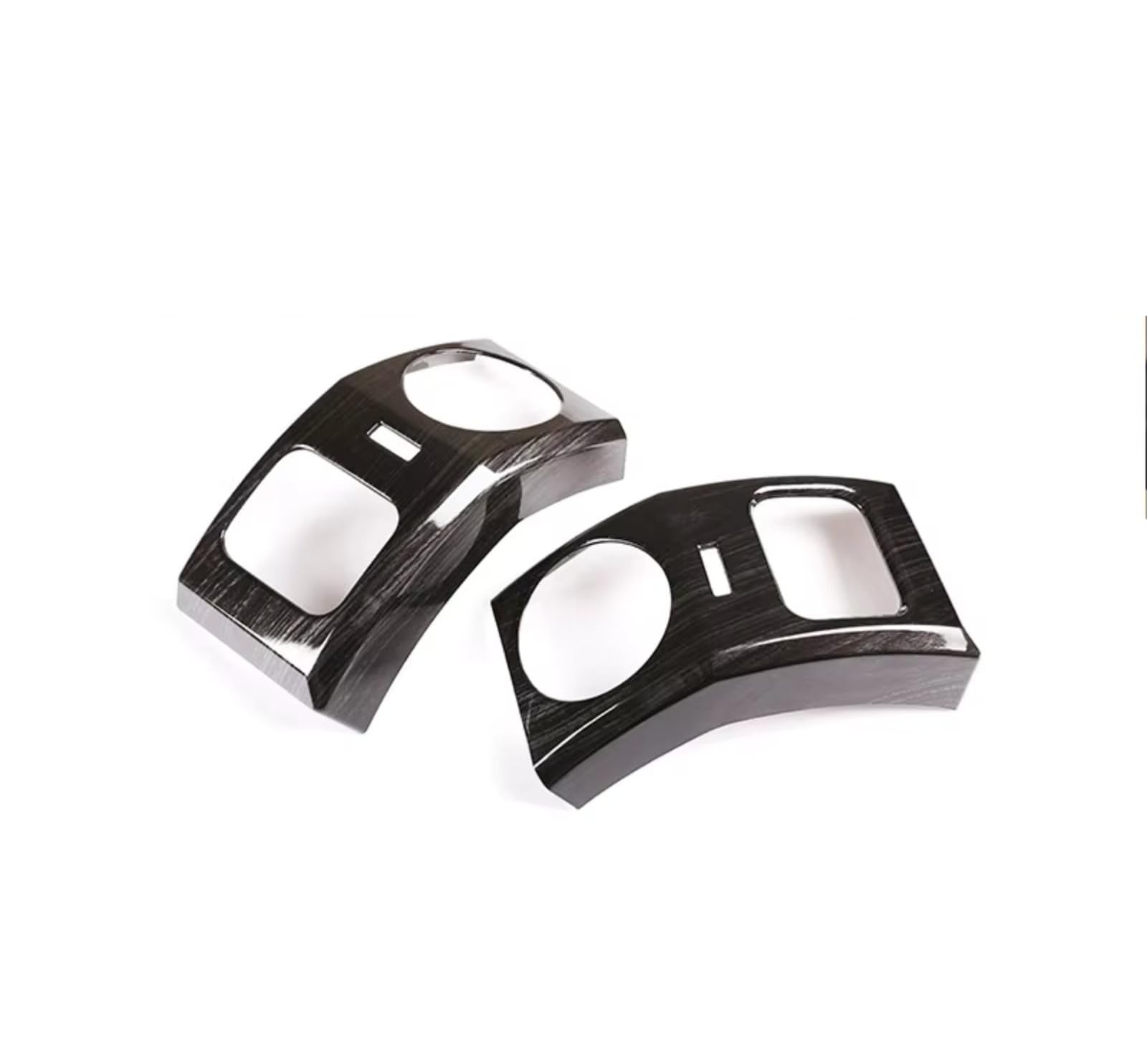 Car Interior Moulding Trim for Land for Rover for Discovery 3 for LR3 2004-2009 Car Interior Frame Decoration Sticker Accessories Black Wood Grain(H)