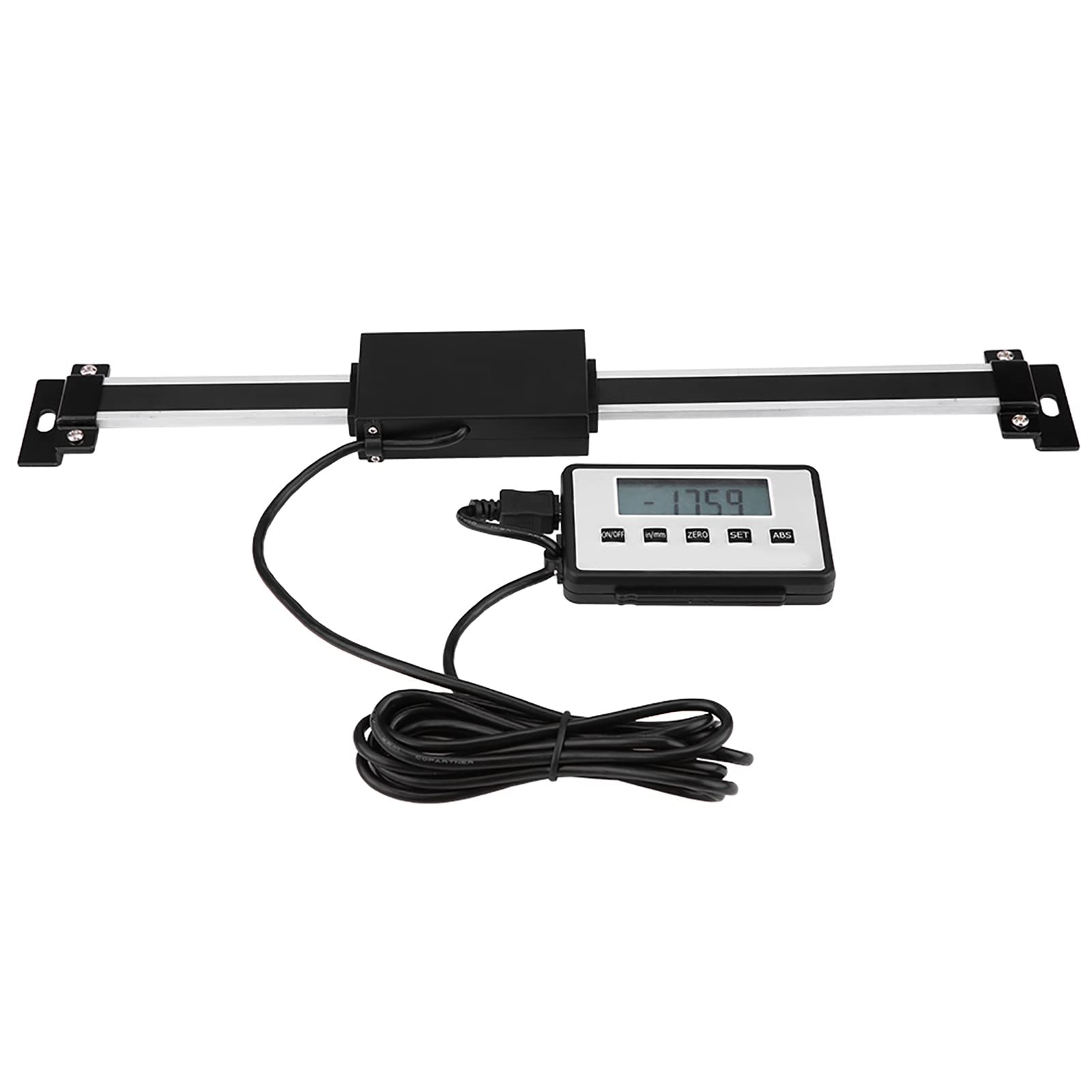BORDSTRACT Lectura digital 0-300 mm, LCD Kit de lectura de escala lineal digital precisa para fresadoras Tornos