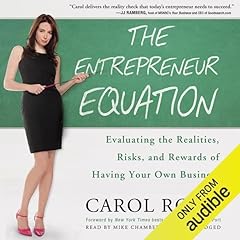 The Entrepreneur Equation Audiolibro Por Carol Roth arte de portada
